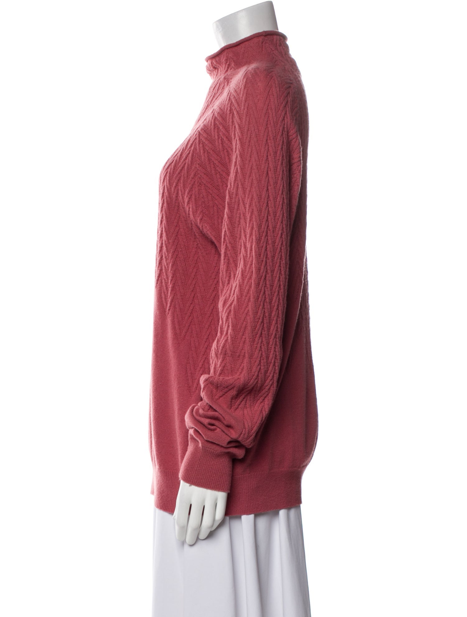 Hermès Cashmere Mock Neck Sweater