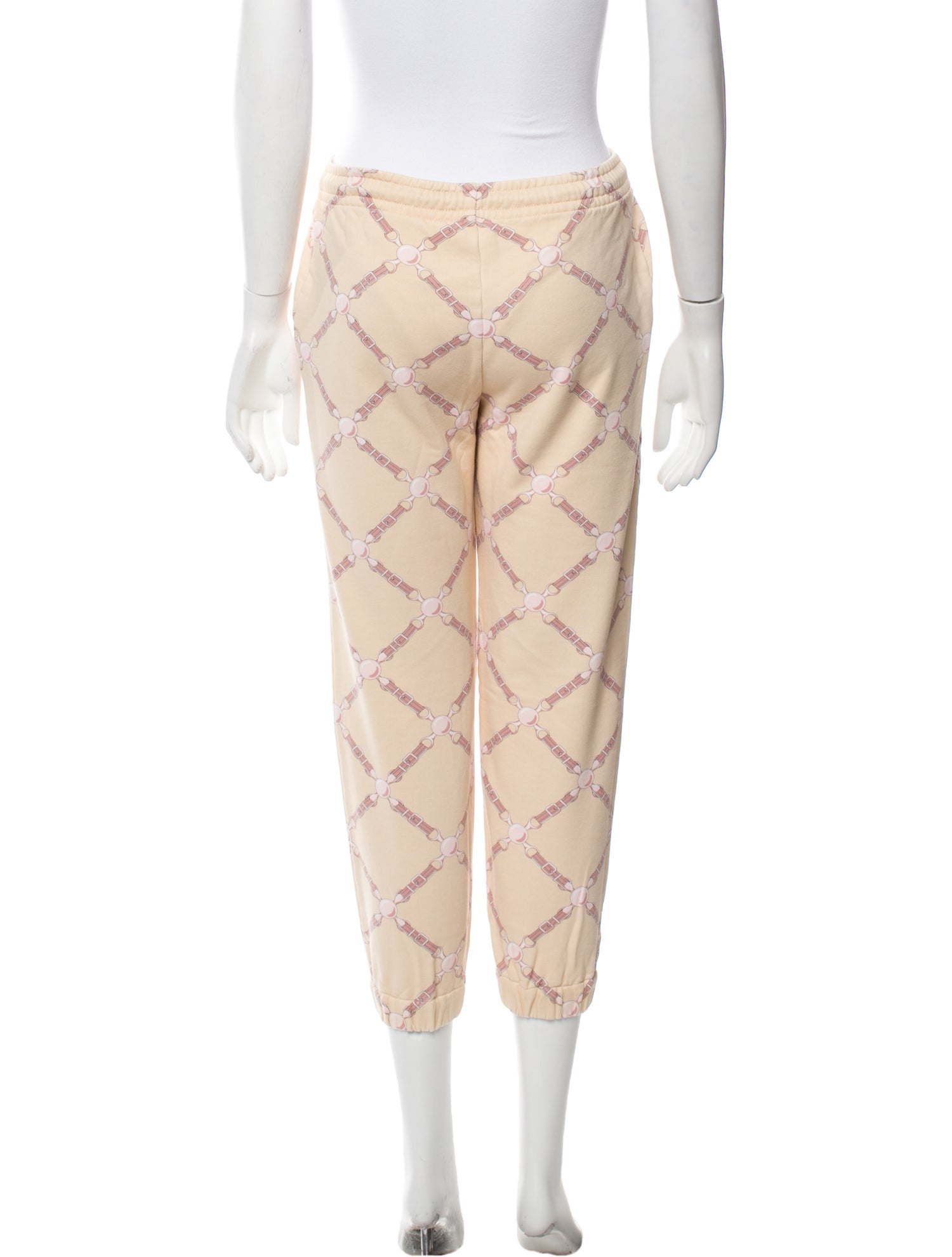 Hermès Printed Skinny Leg Pants