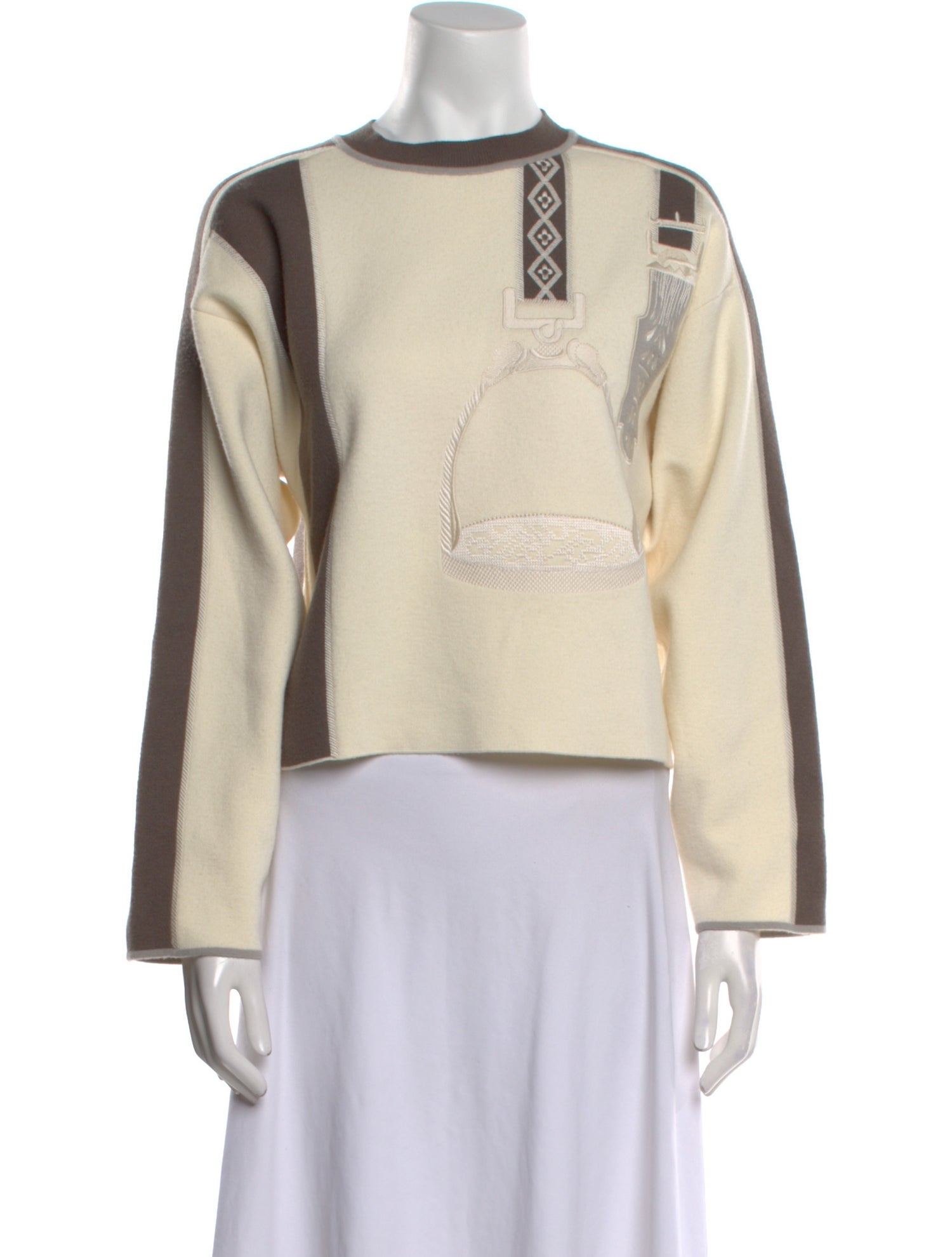 Hermès Etriers Wool Sweater