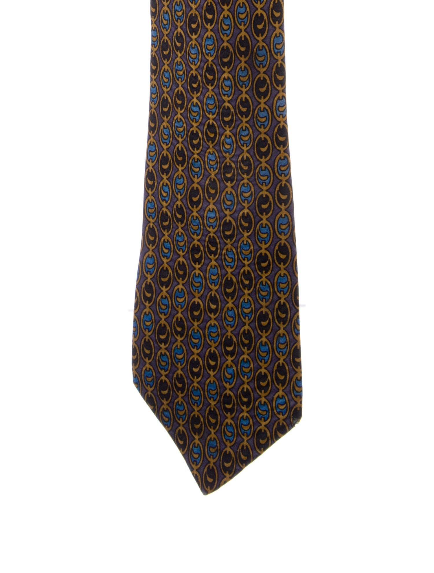 Hermès Silk Patterned Tie