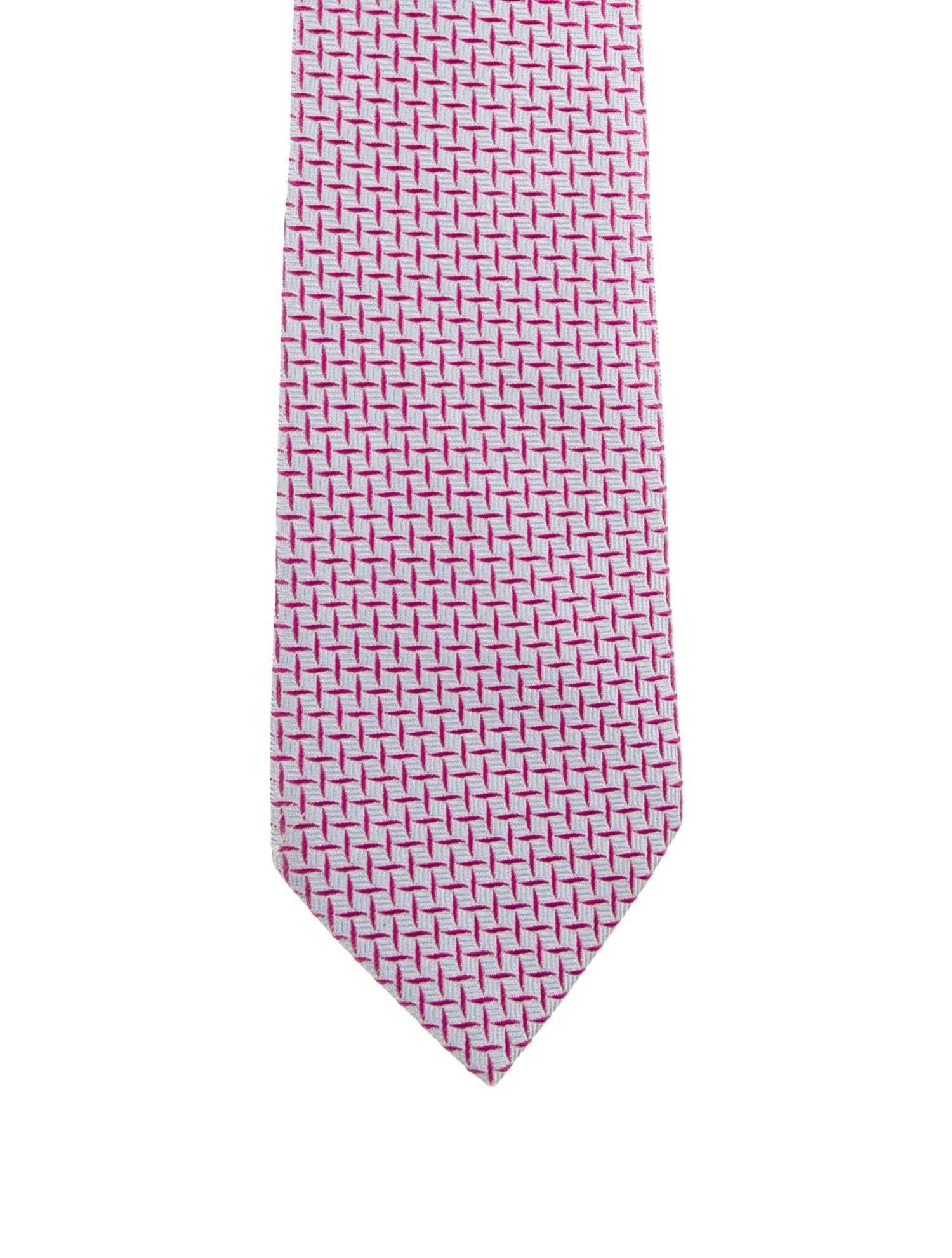 Hermès Silk Jacquard Tie