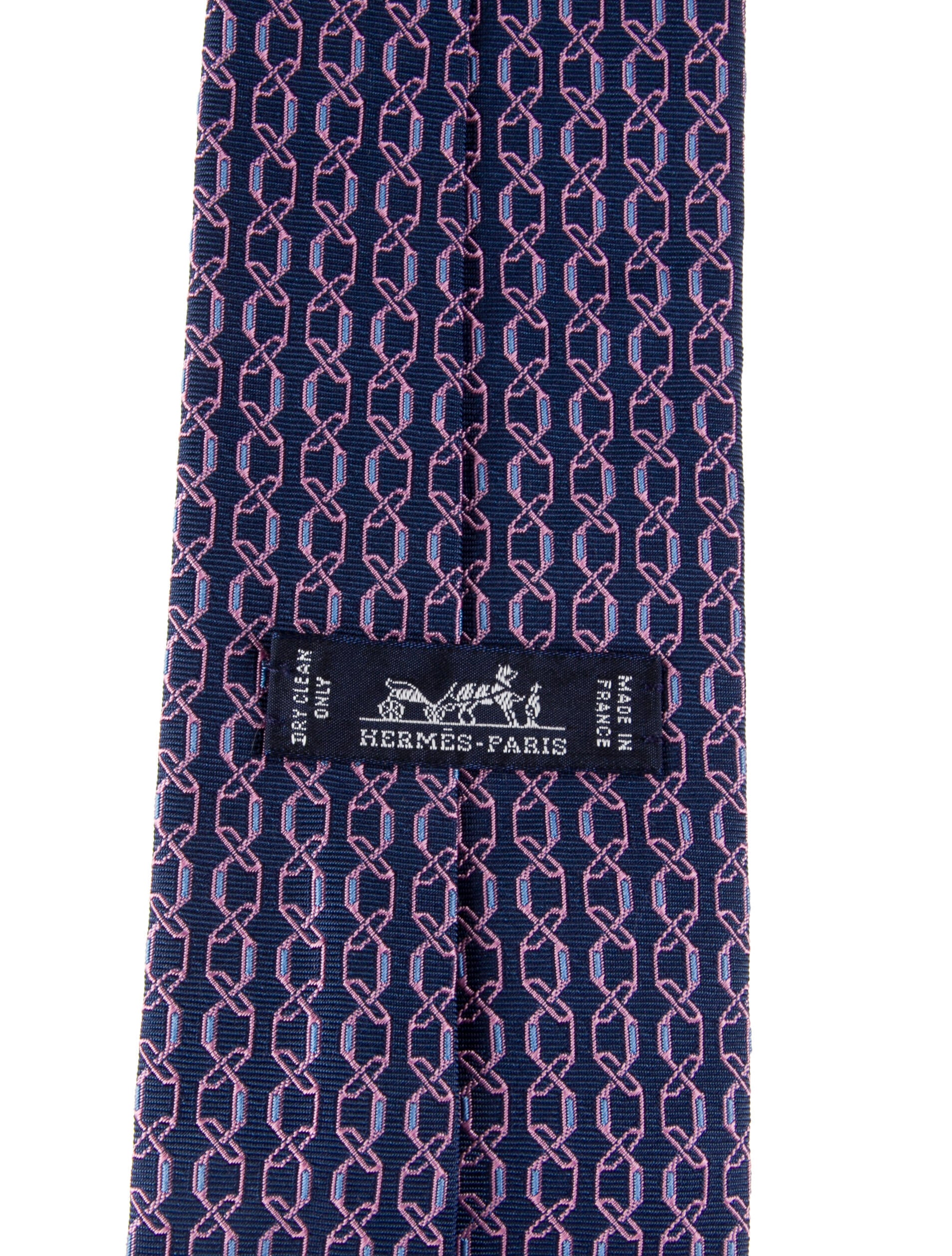 Hermès Silk Patterned Tie