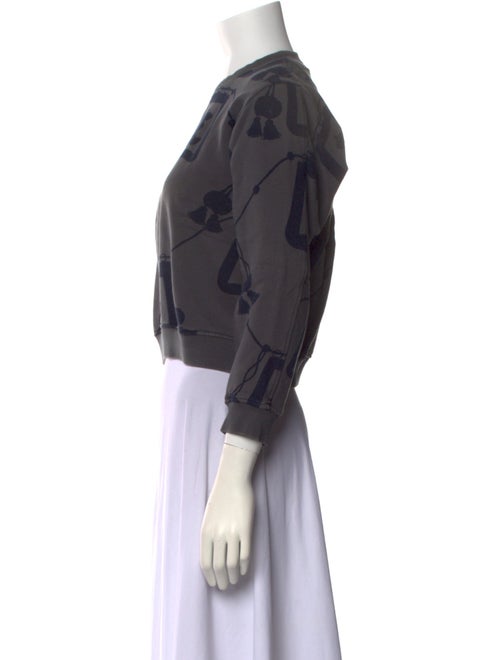 Hermès Printed Crew Neck Sweatshirt