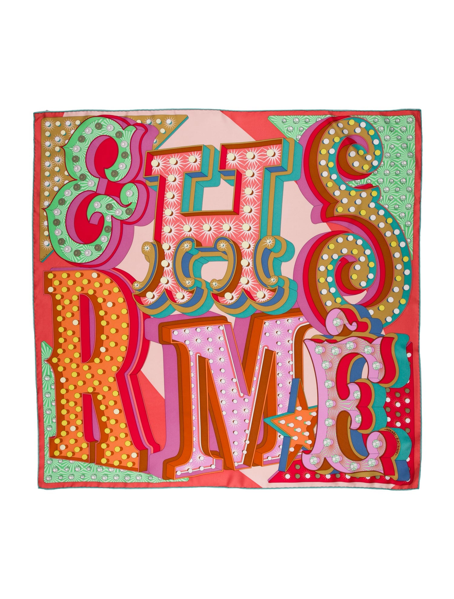 Hermès Électrique Silk Scarf