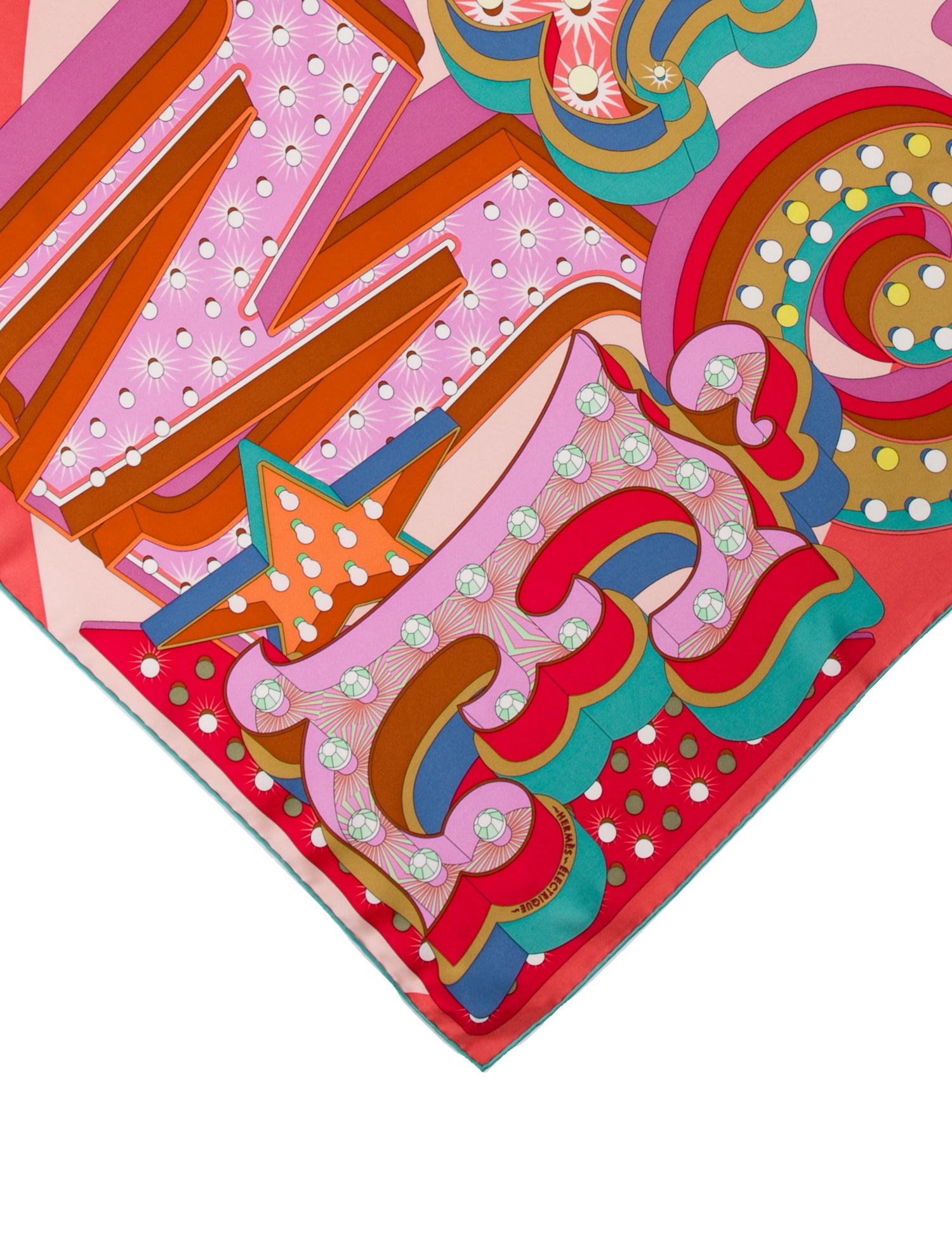 Hermès Électrique Silk Scarf