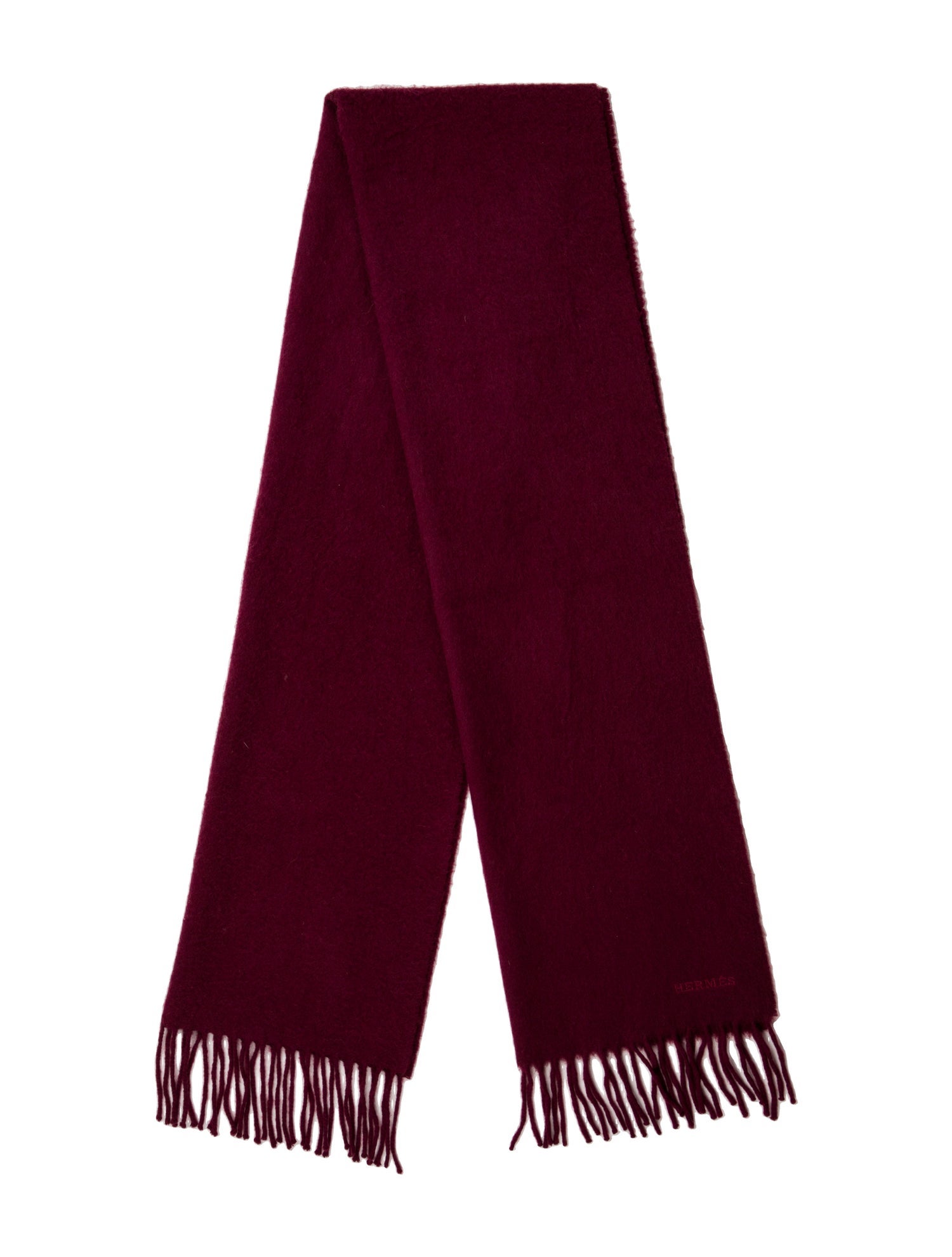 Hermès Unie Brodee Cashmere Muffler