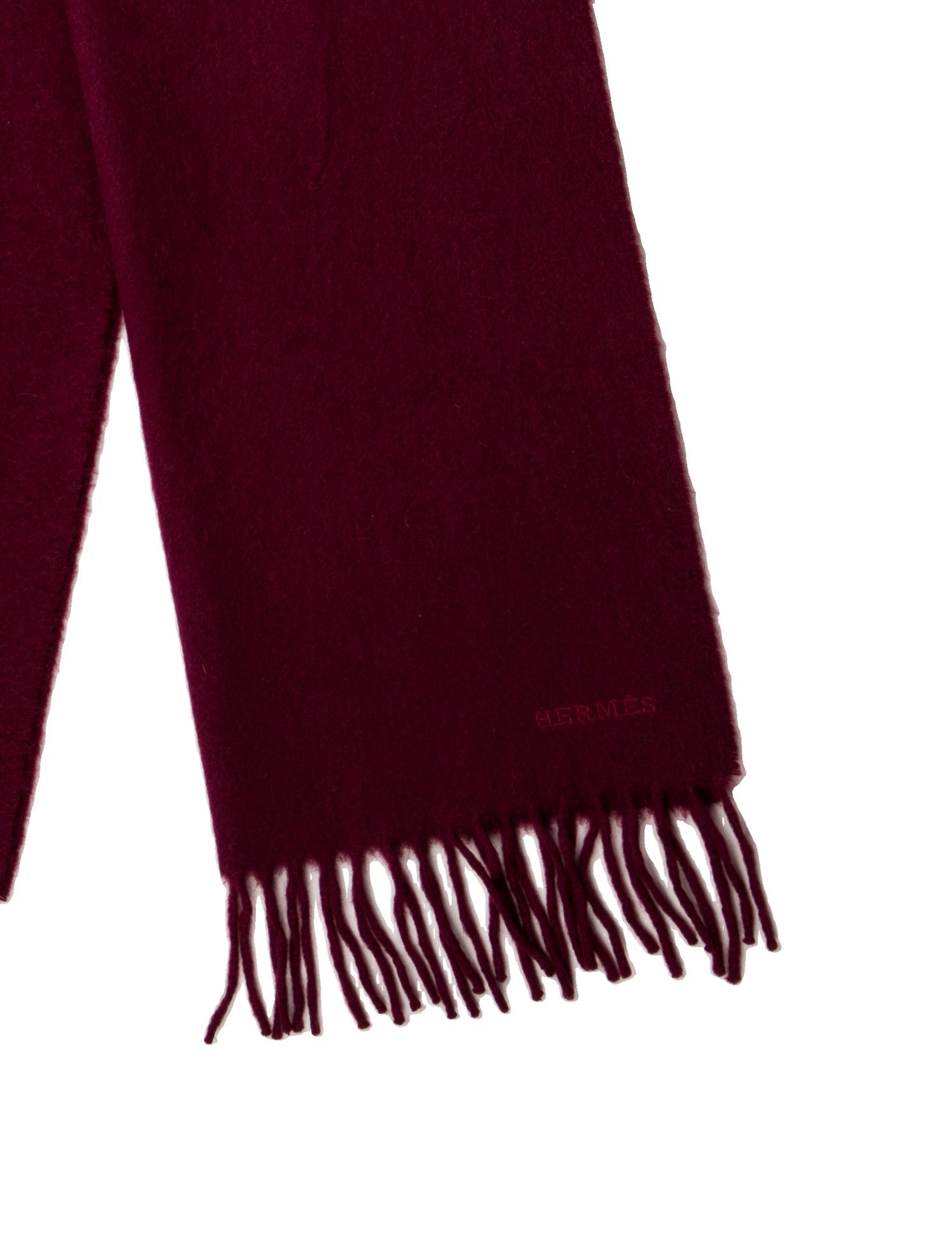 Hermès Unie Brodee Cashmere Muffler