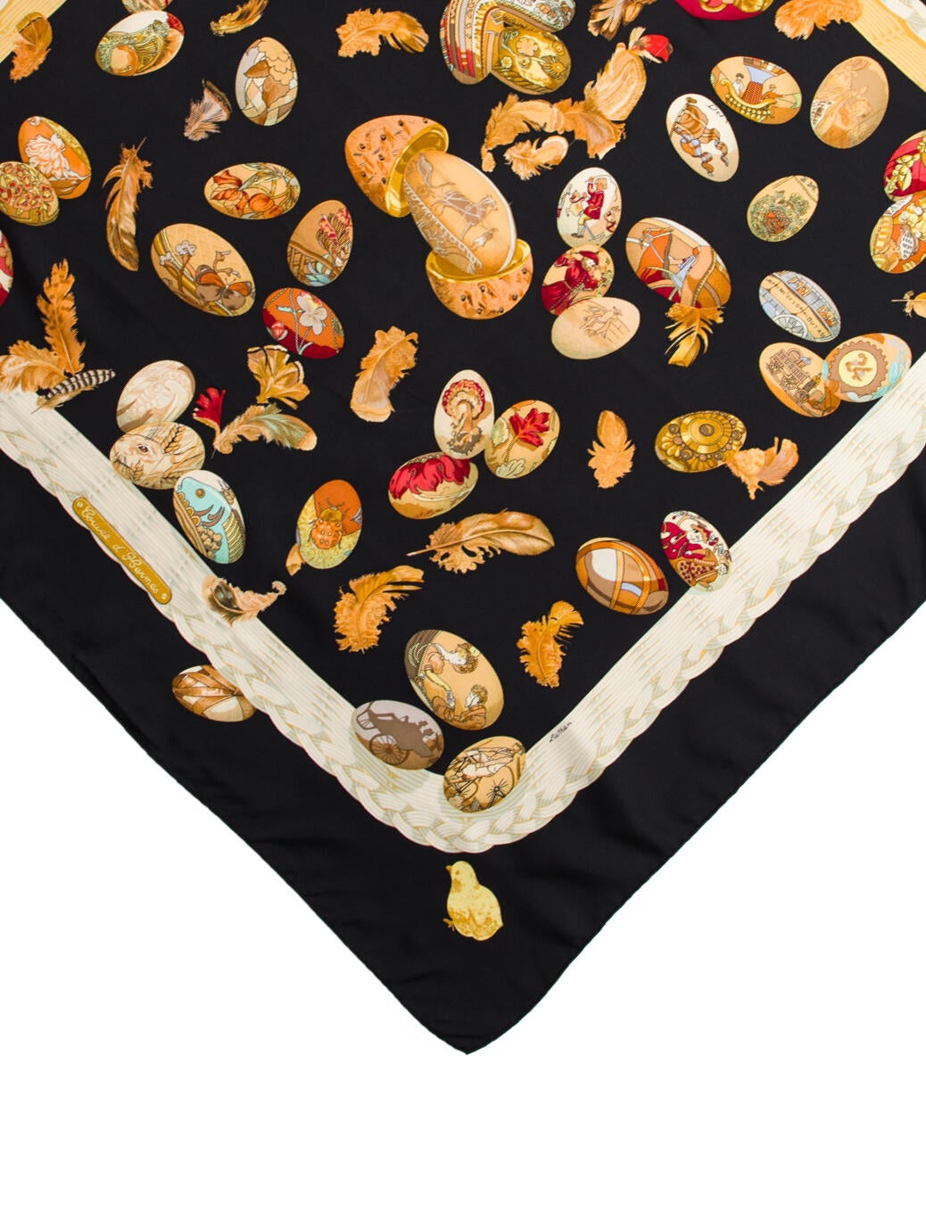 Hermès Couvée d'Hermès Silk Scarf