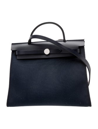 Hermès Toile & Vache Hunter Herbag Zip 31