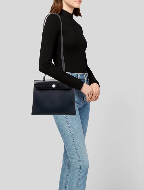 Hermès Toile & Vache Hunter Herbag Zip 31