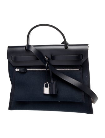 Hermès Toile & Vache Hunter Herbag Zip 31
