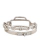 Hermès 18K 1.07ctw Diamond Kelly Bracelet
