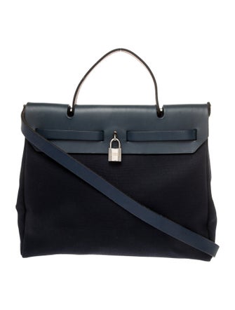 Hermès Toile & Vache Hunter Herbag 31