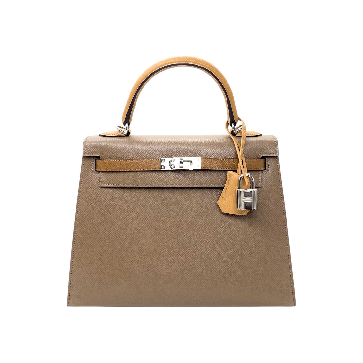 Hermès Epsom Verso Tri-Color Kelly 25
