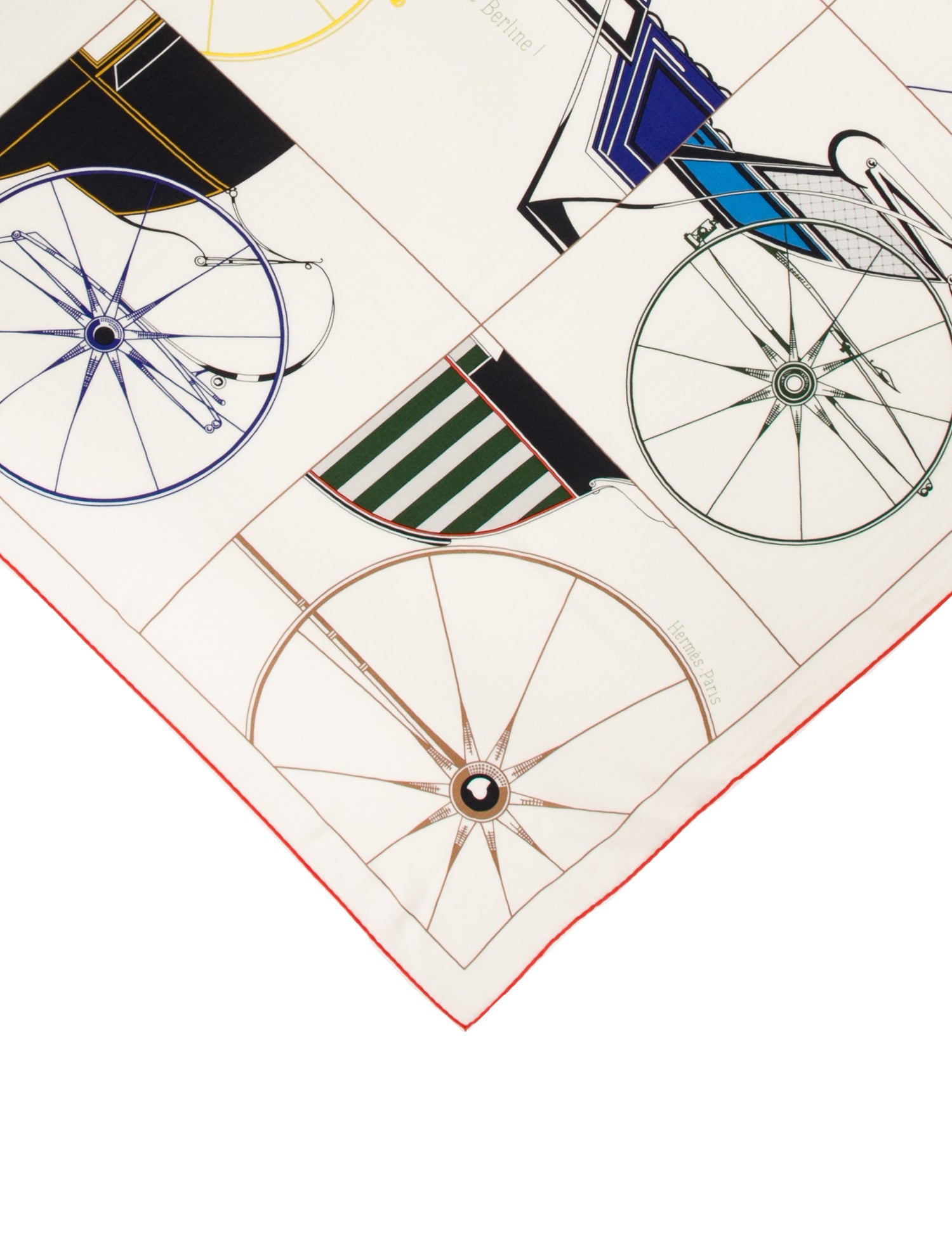 Hermès A Toute Berline ! Cashmere Shawl