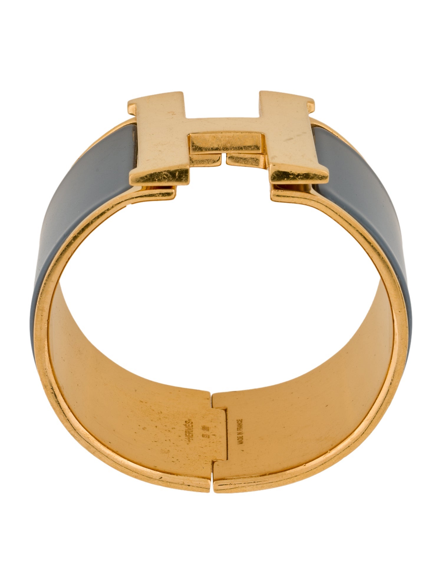 Hermès Enamel Clic H XL Bracelet
