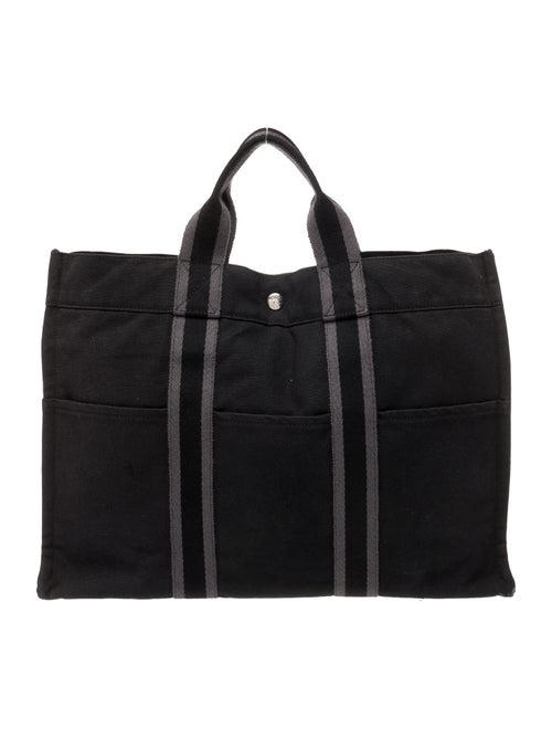 Hermès Toile Fourre-Tout MM