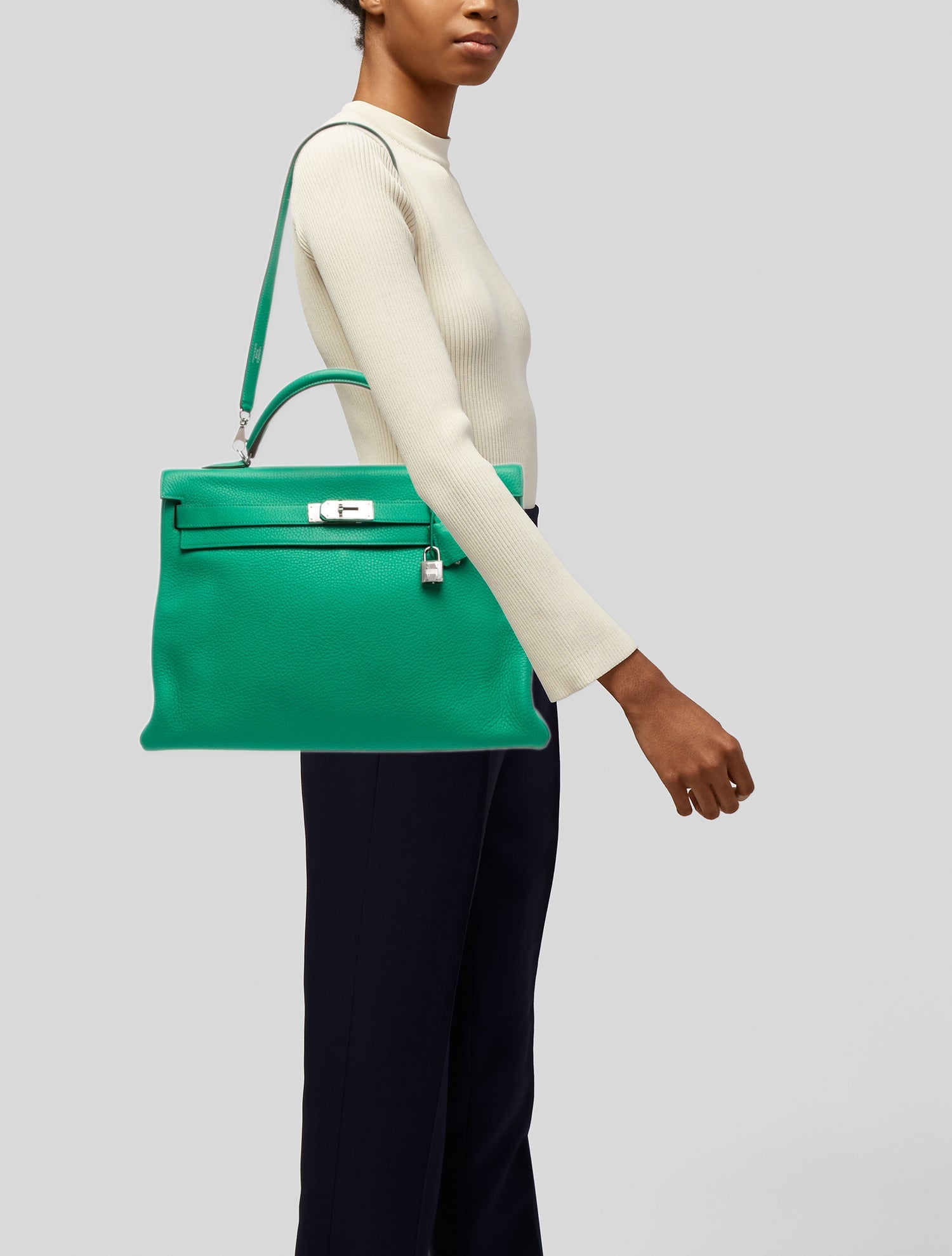 Hermès Clemence Kelly II Retourne 40