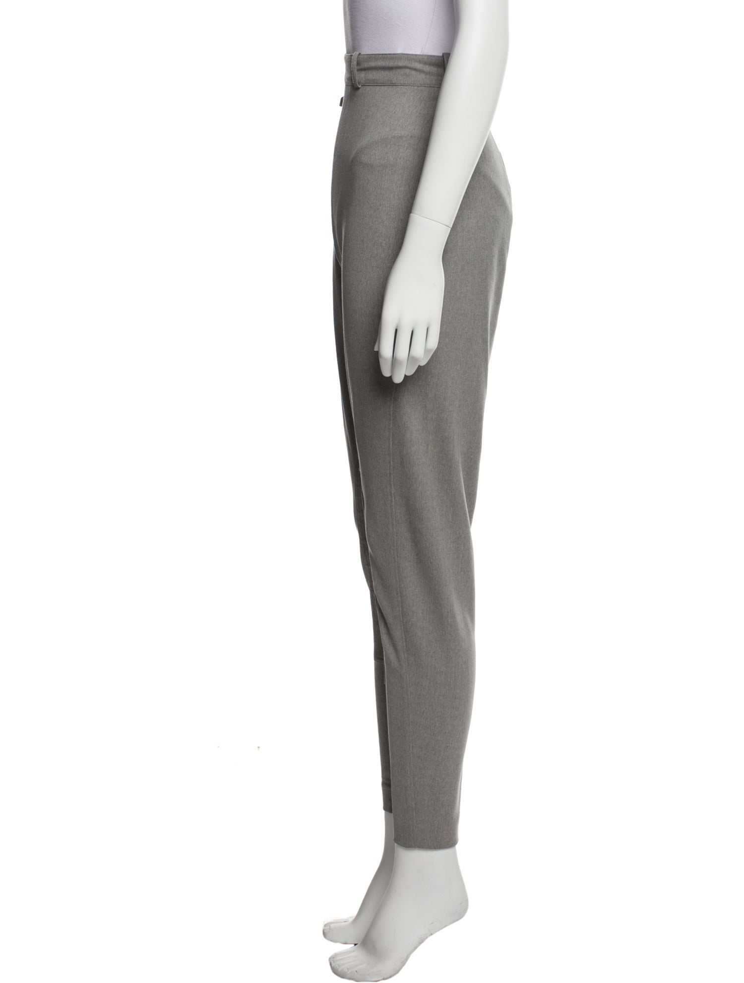 Hermès Wool Straight Leg Pants