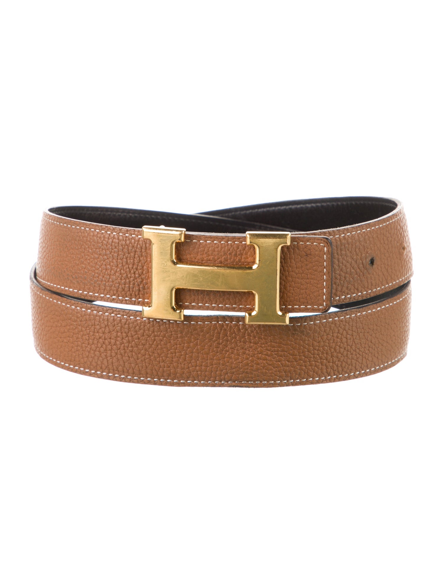 Hermès Reversible 32 mm Collier de Chien Belt