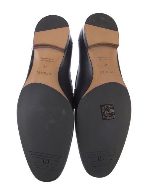 Hermès Paris H Logo Loafers