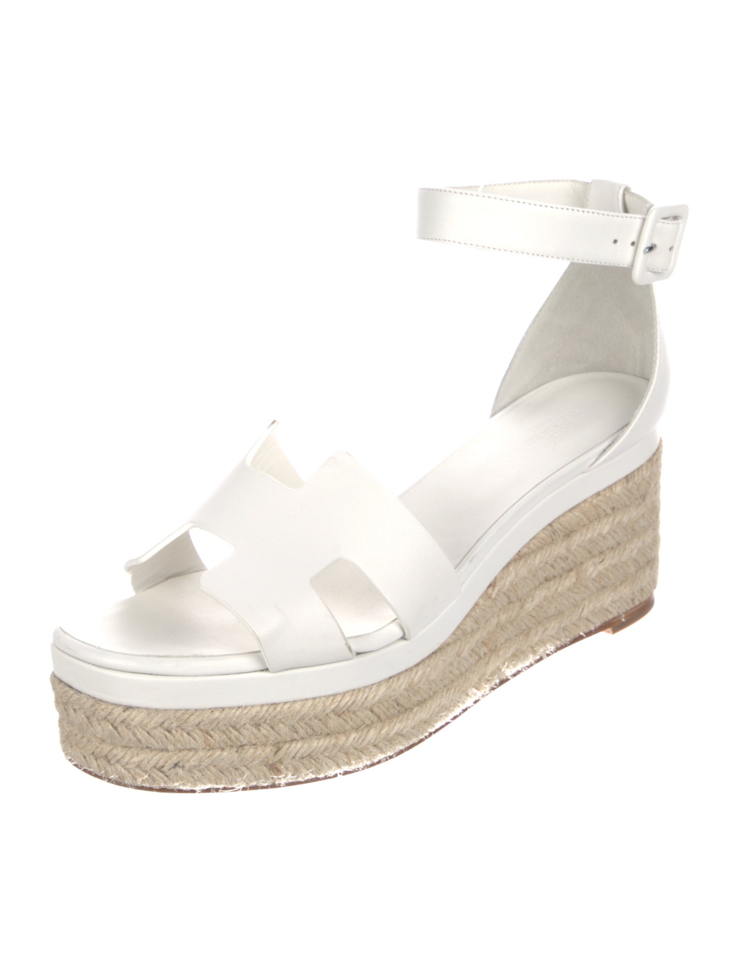 Hermès Elda Calfskin Espadrilles