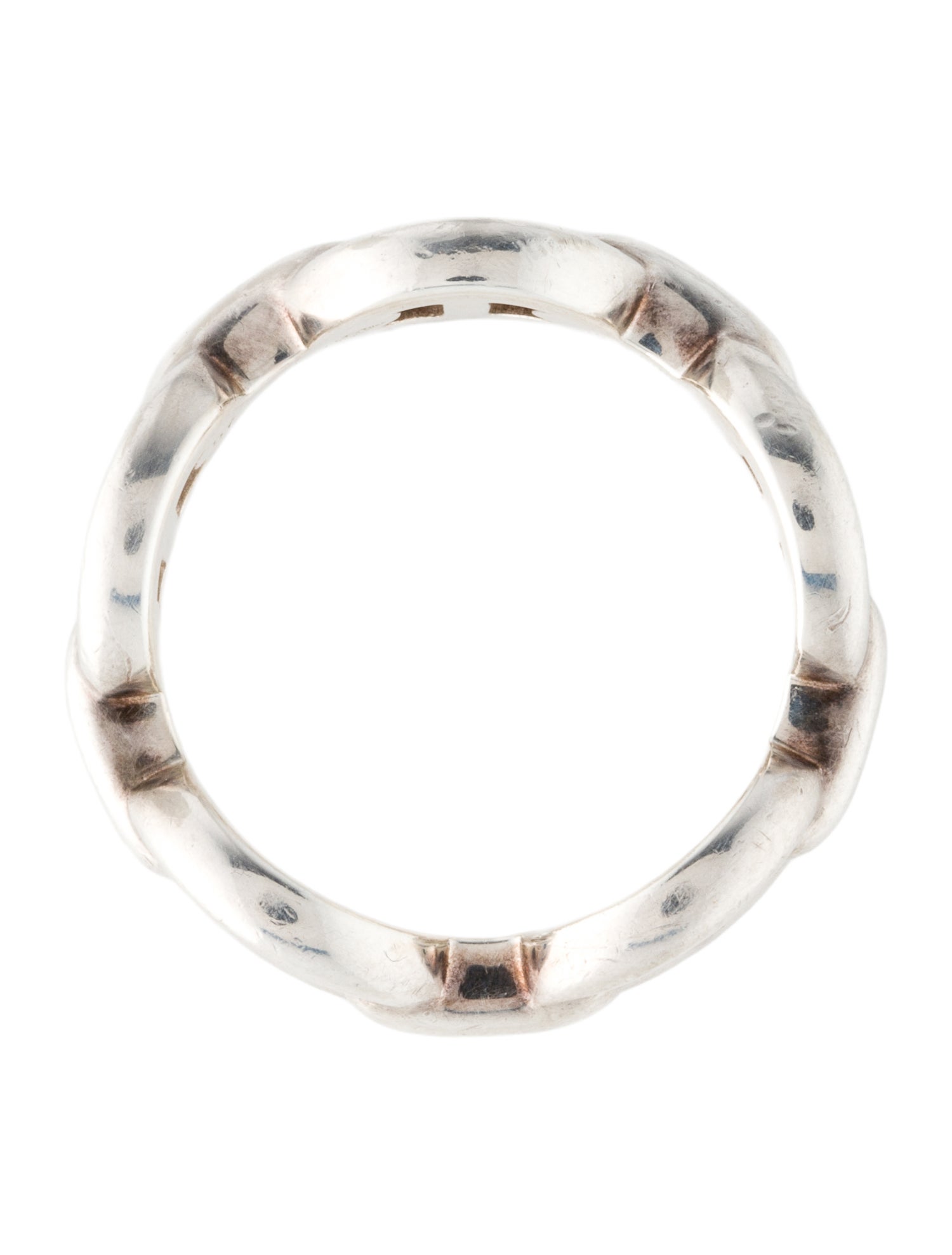 Hermès Chaîne d'Ancre Enchainee Ring, Small Model