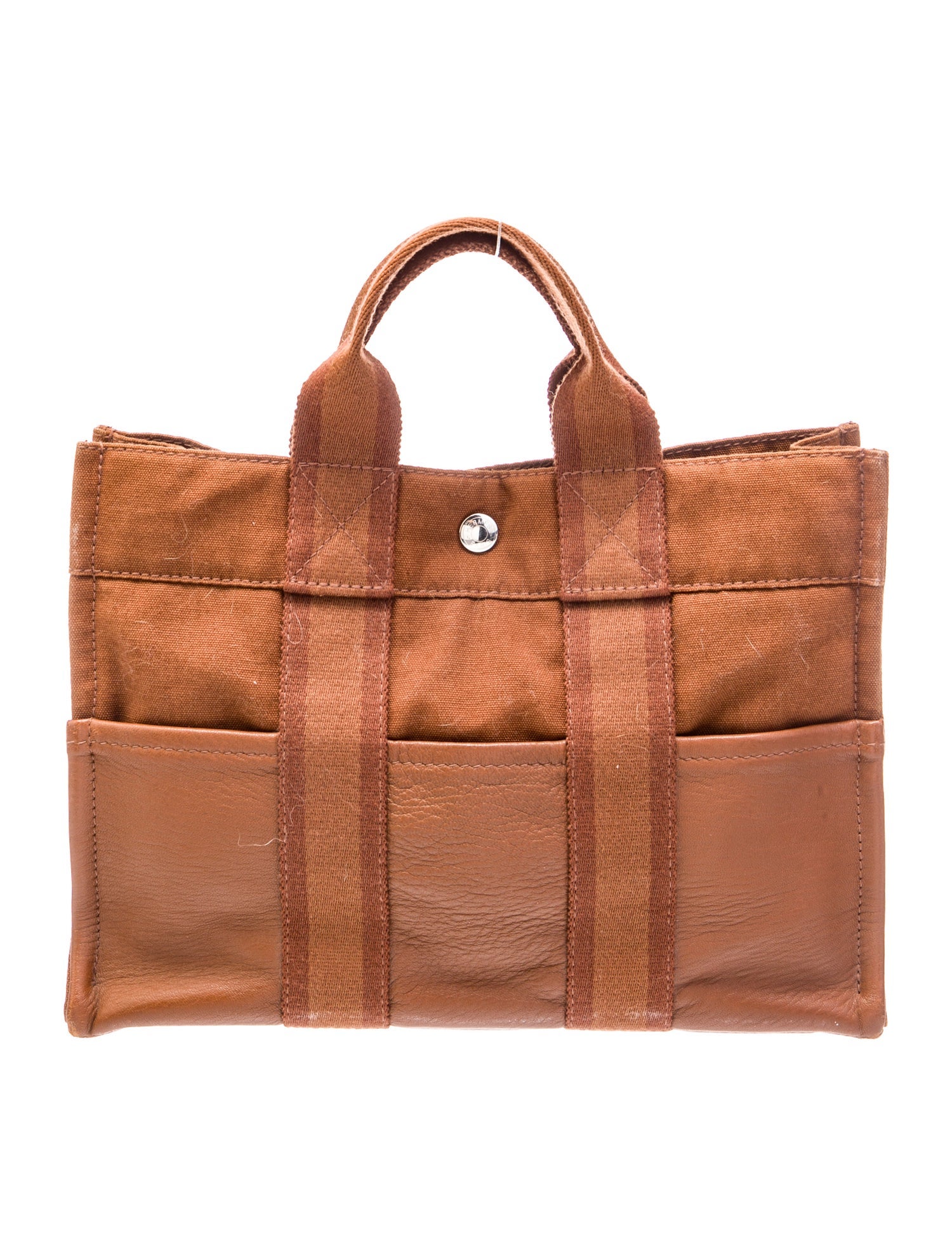 Hermès Toile & Buffalo Fourre-Tout PM