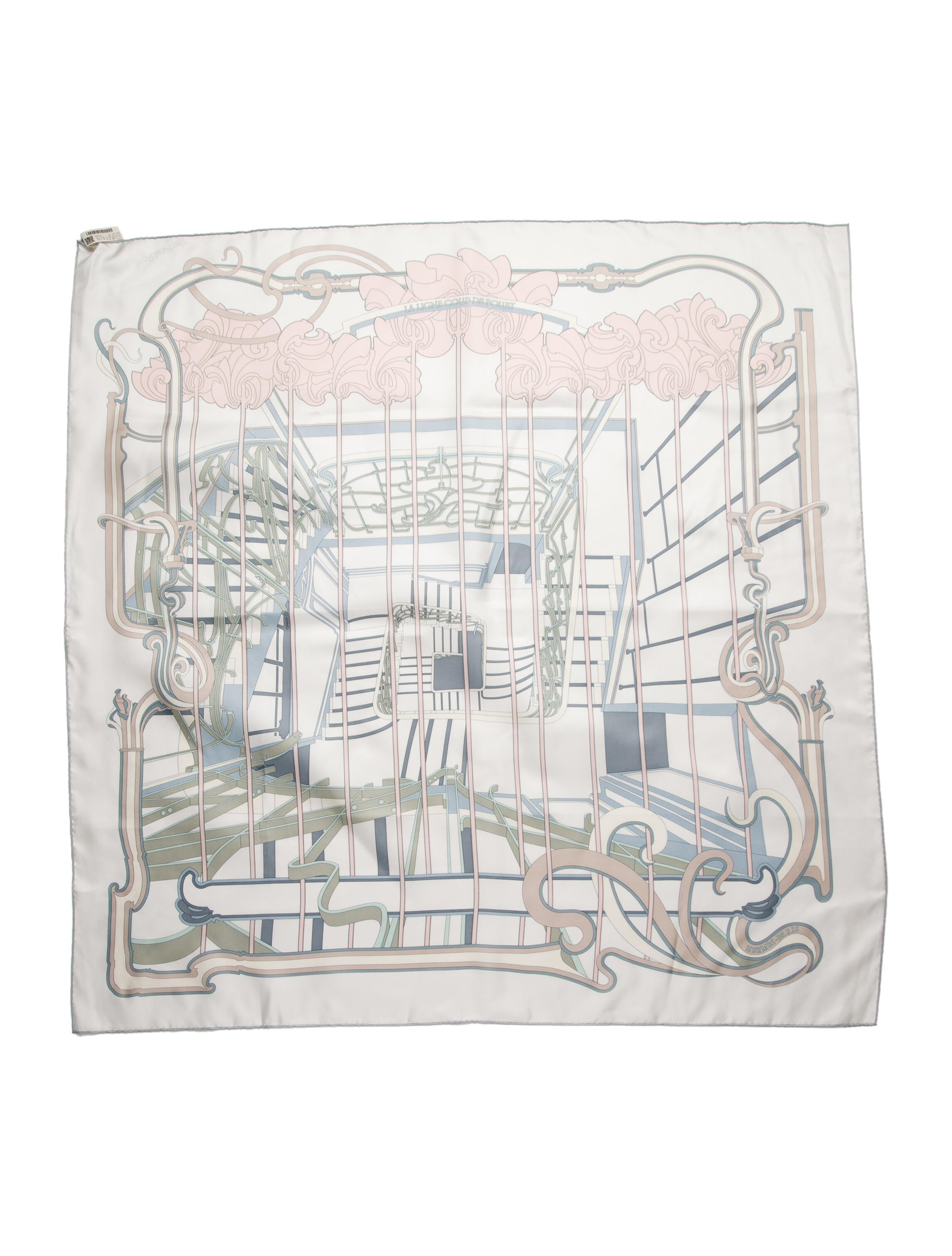 Hermès La Ligne Coup de Fouet Silk Scarf w/ Tags