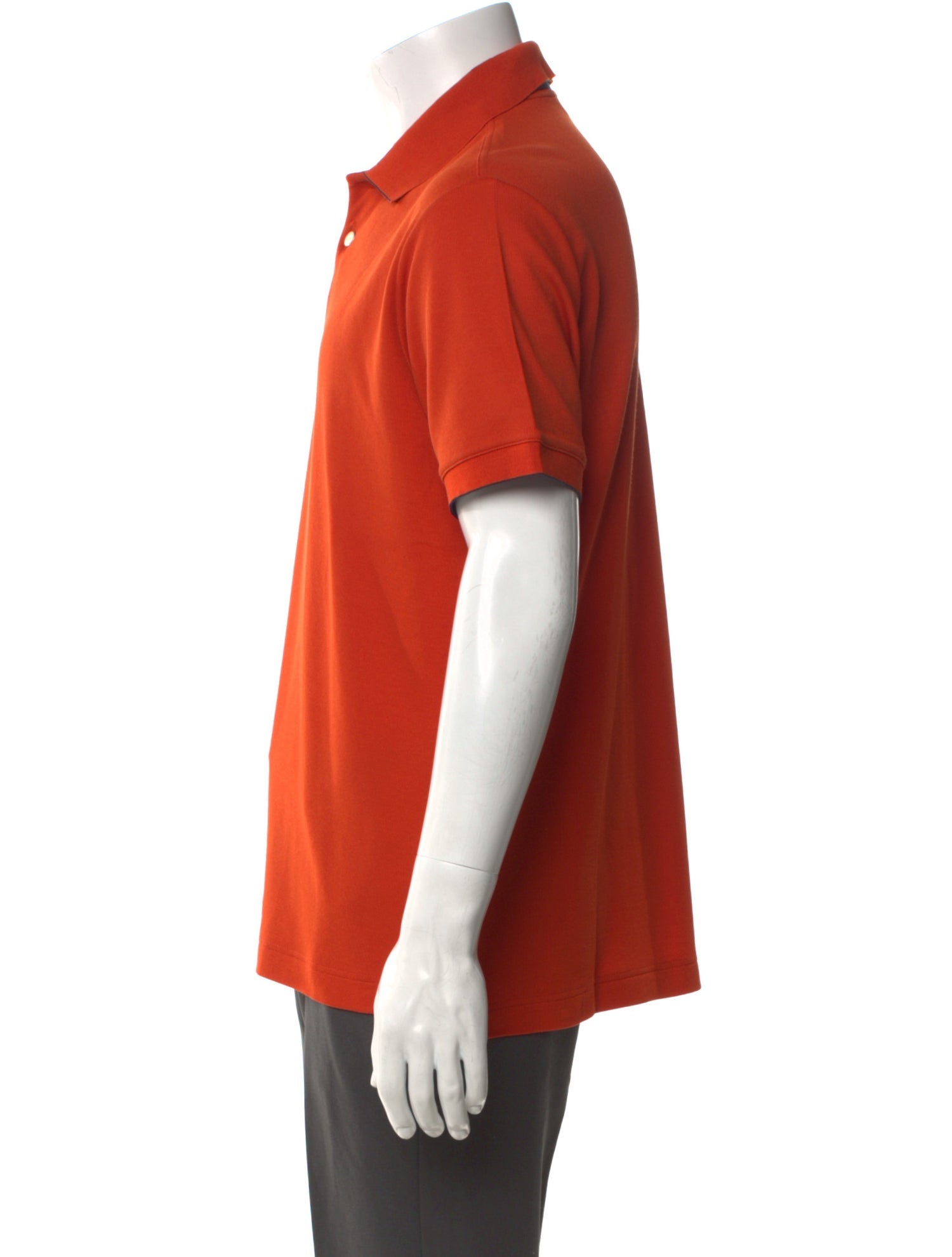 Hermès Collar Short Sleeve Polo Shirt