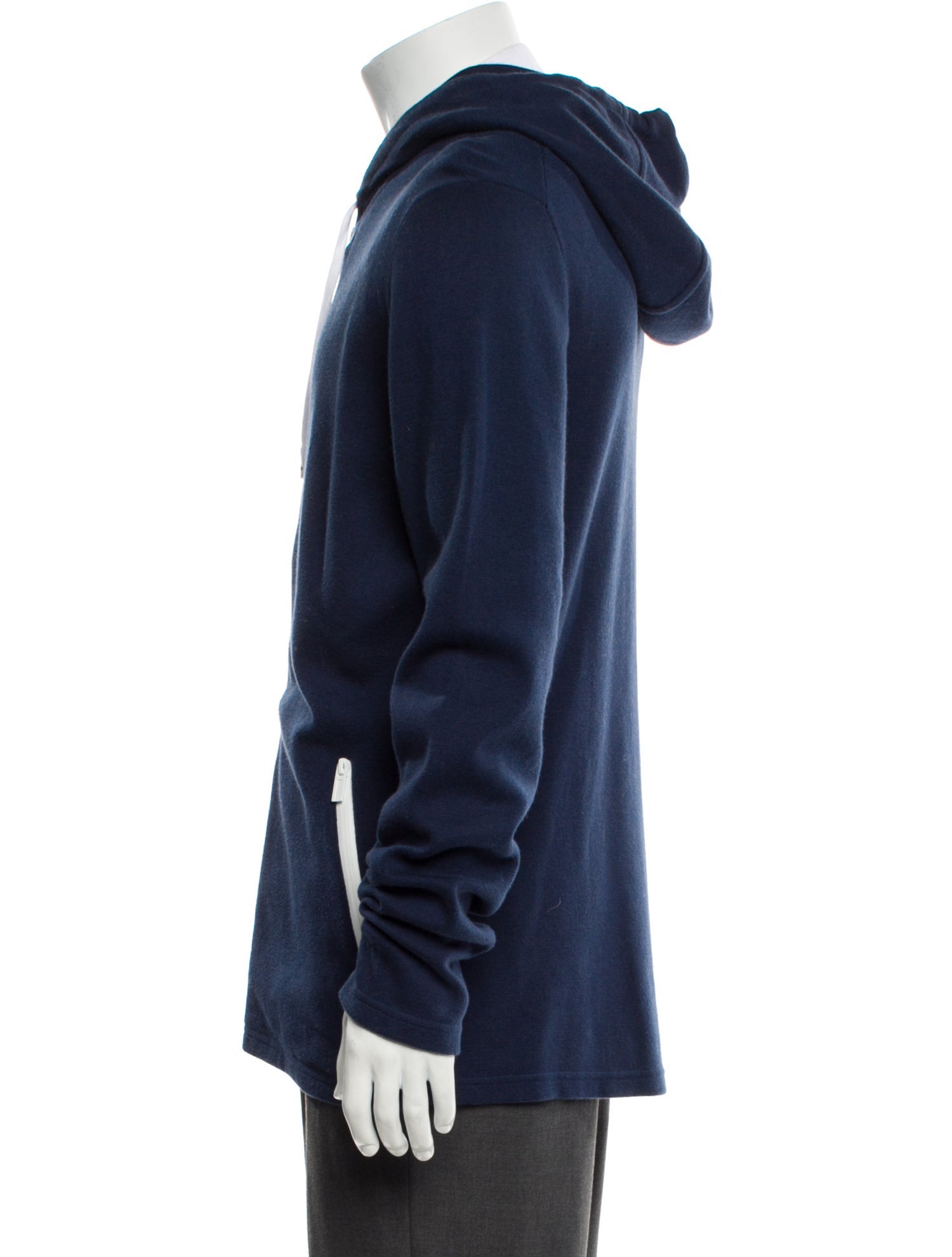 Hermès V-Neck Long Sleeve Hoodie