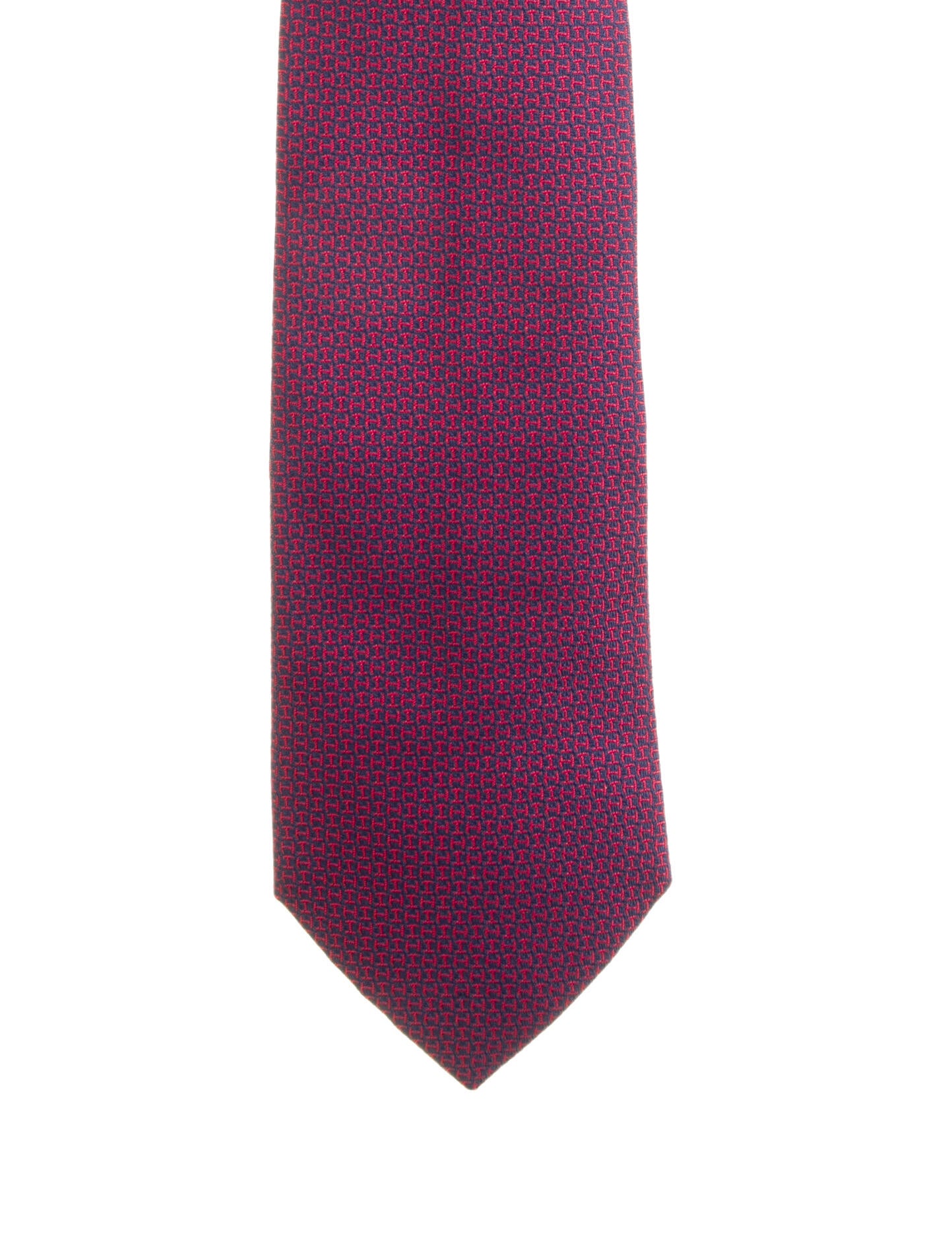 Hermès Silk Patterned Tie