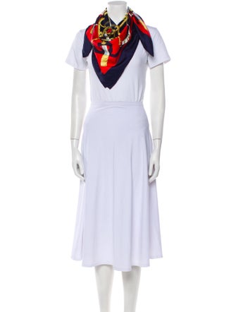 Hermès Eperon D'Or Silk Scarf