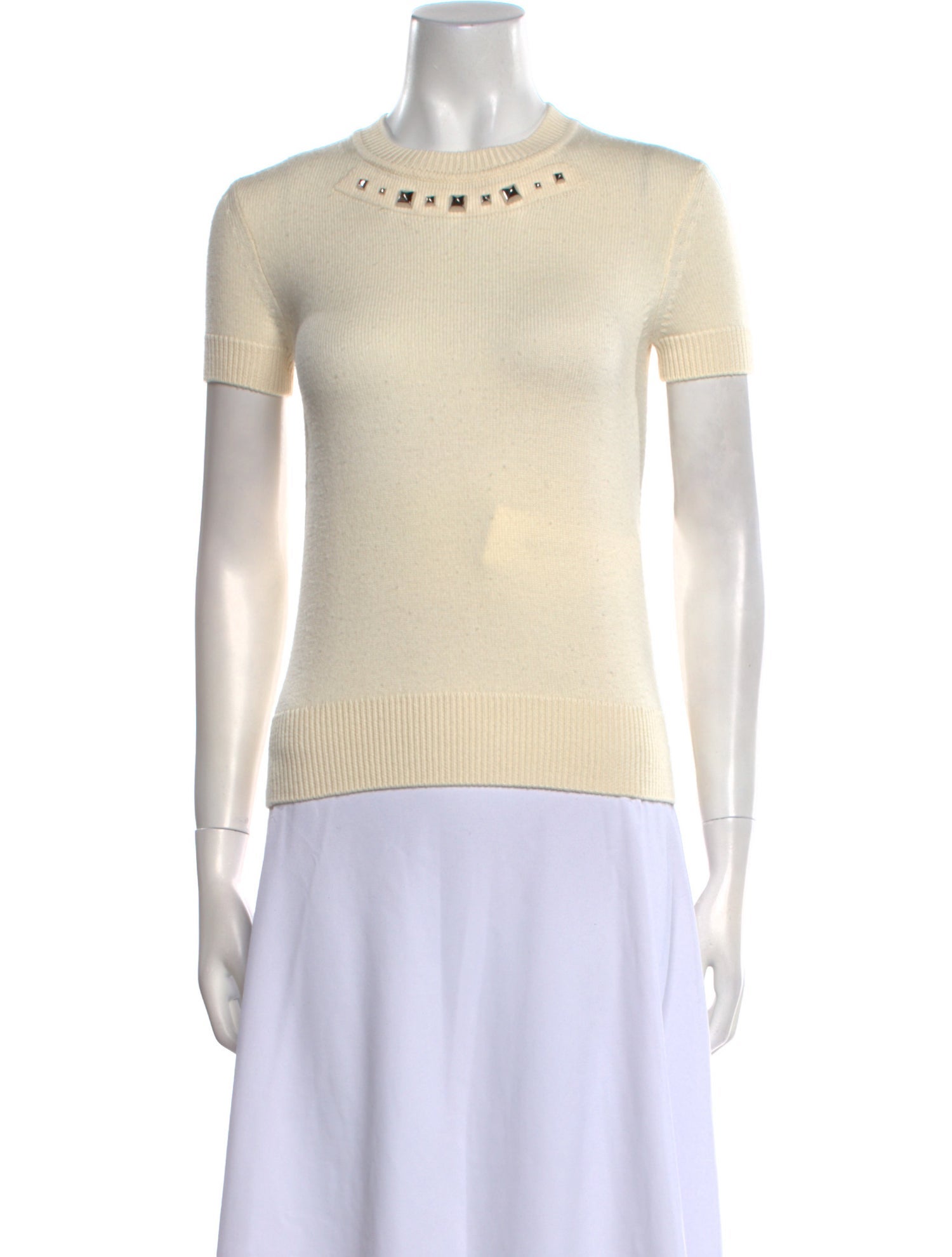 Hermès Virgin Wool Crew Neck Top