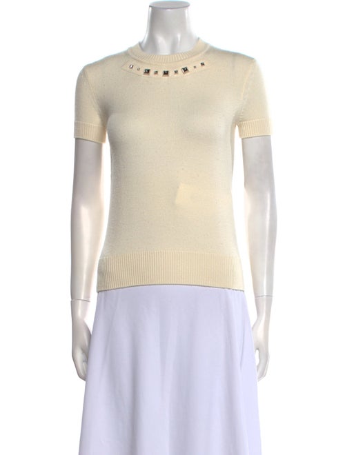 Hermès Virgin Wool Crew Neck Top