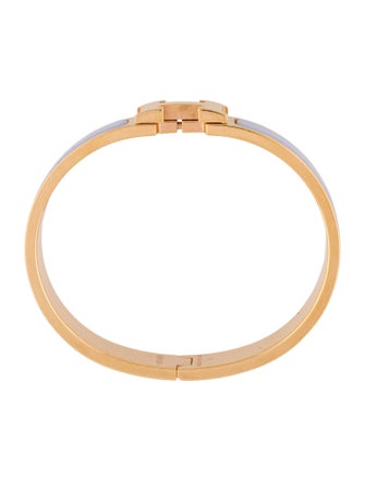 Hermès Clic H Bangle Bracelet