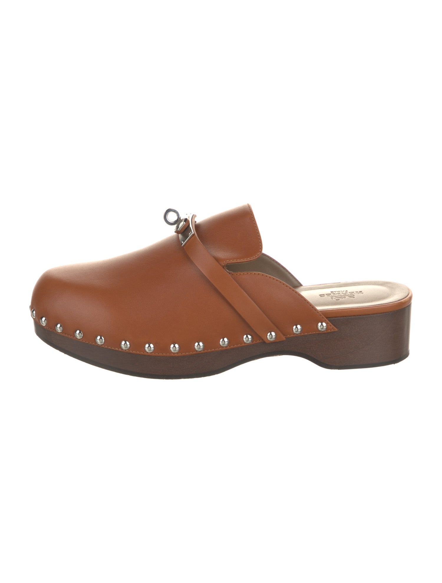Hermès Carlotta Leather Mules