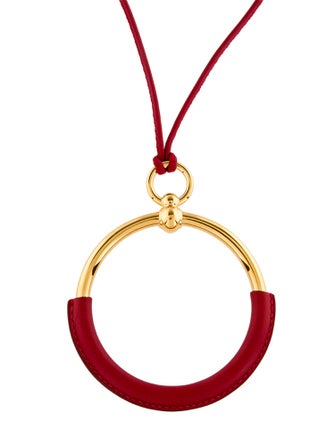 Hermès Loop Pendant Necklace