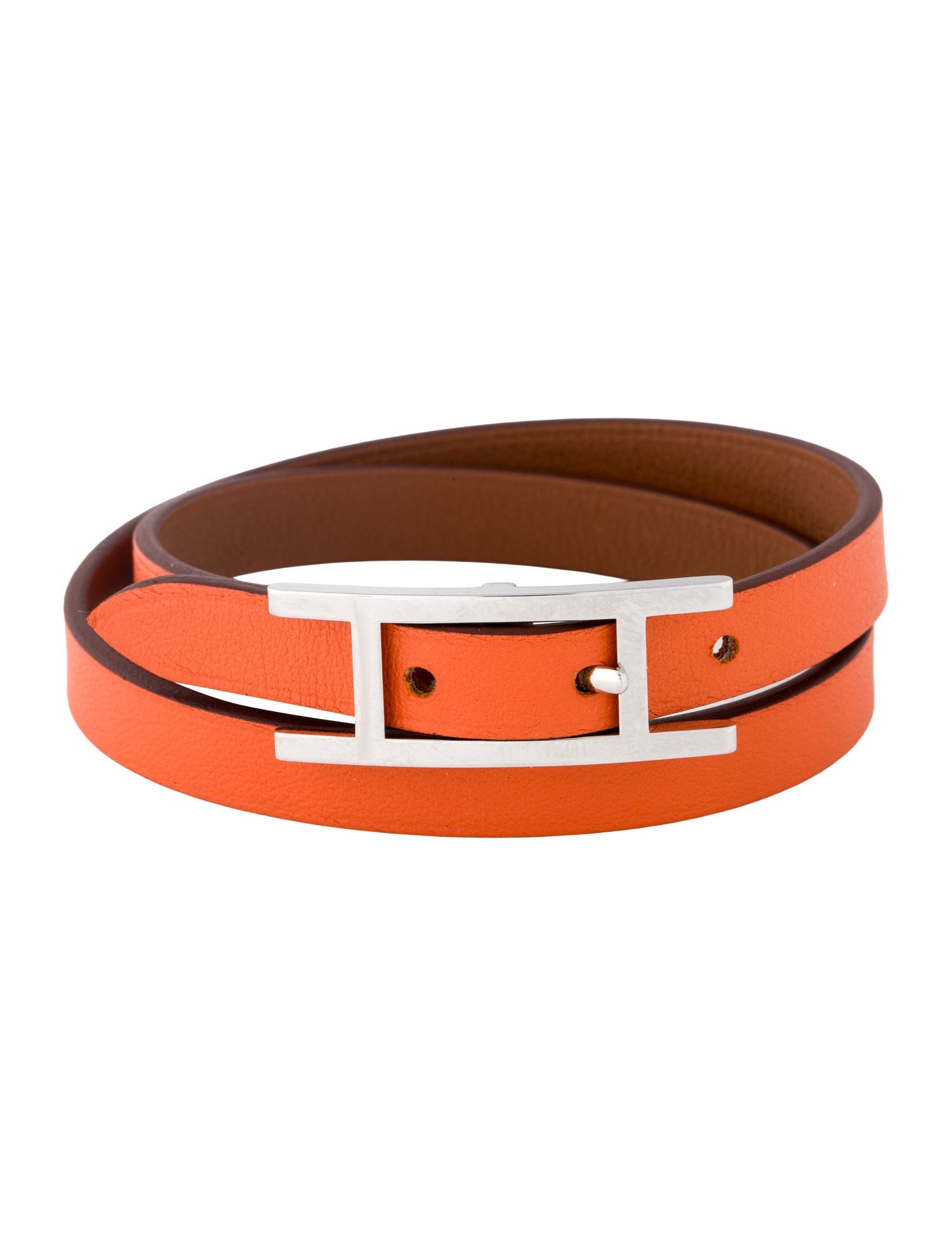Hermès Behapi Double Tour Reversible Wrap Bracelet