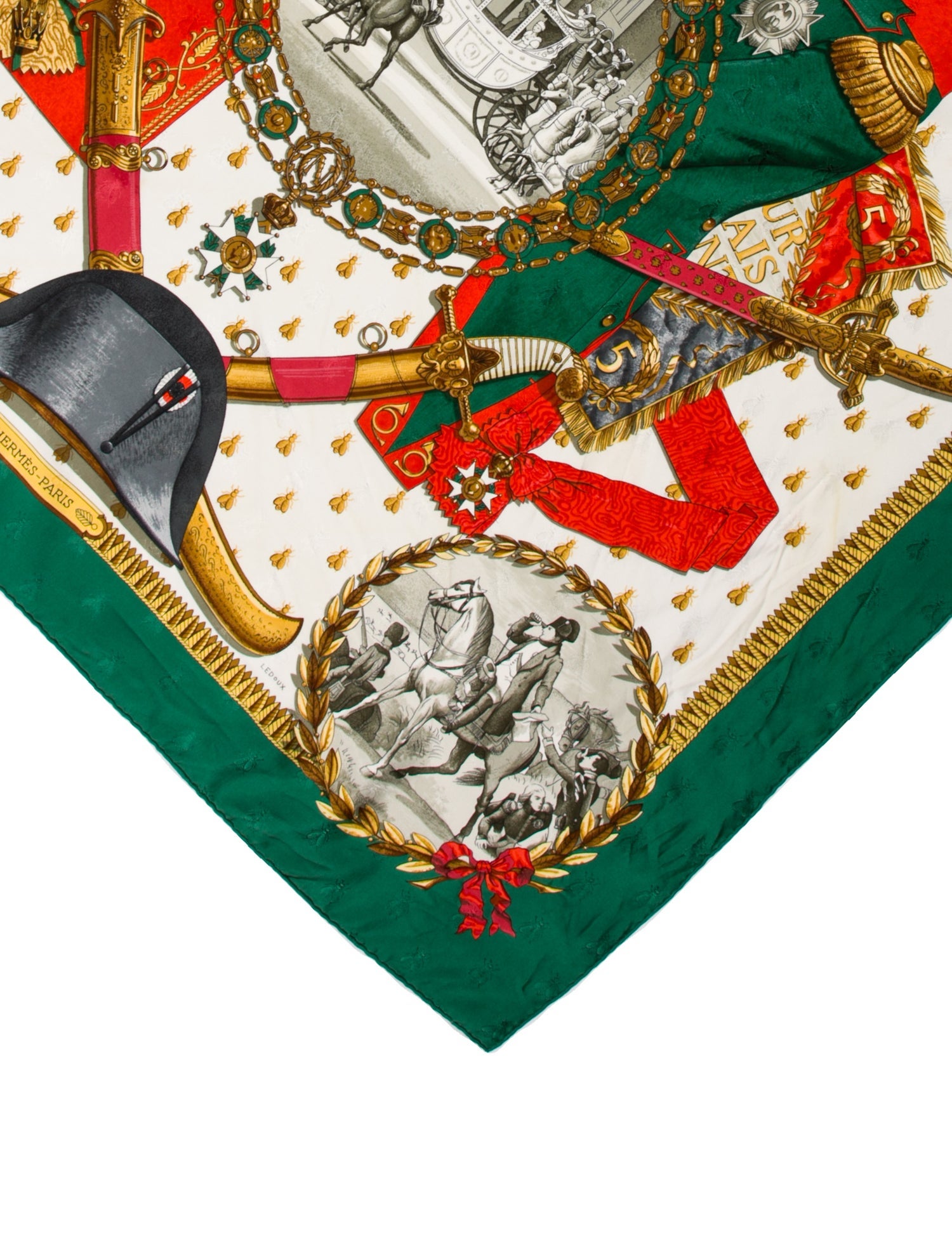 Hermès Napoléon Jacquard Silk Scarf