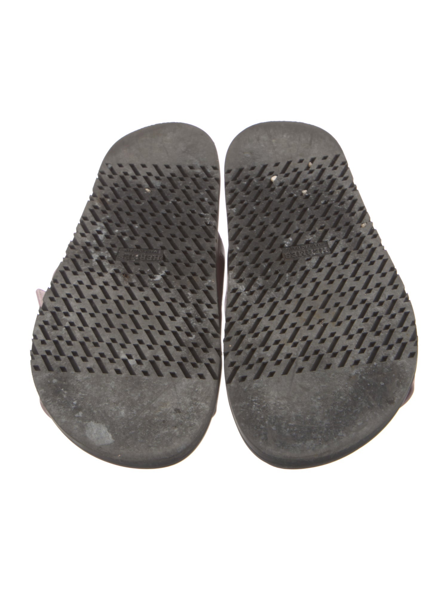 Hermès Chypre Leather Slippers