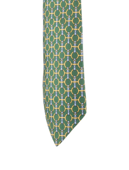 Hermès Silk Printed Tie