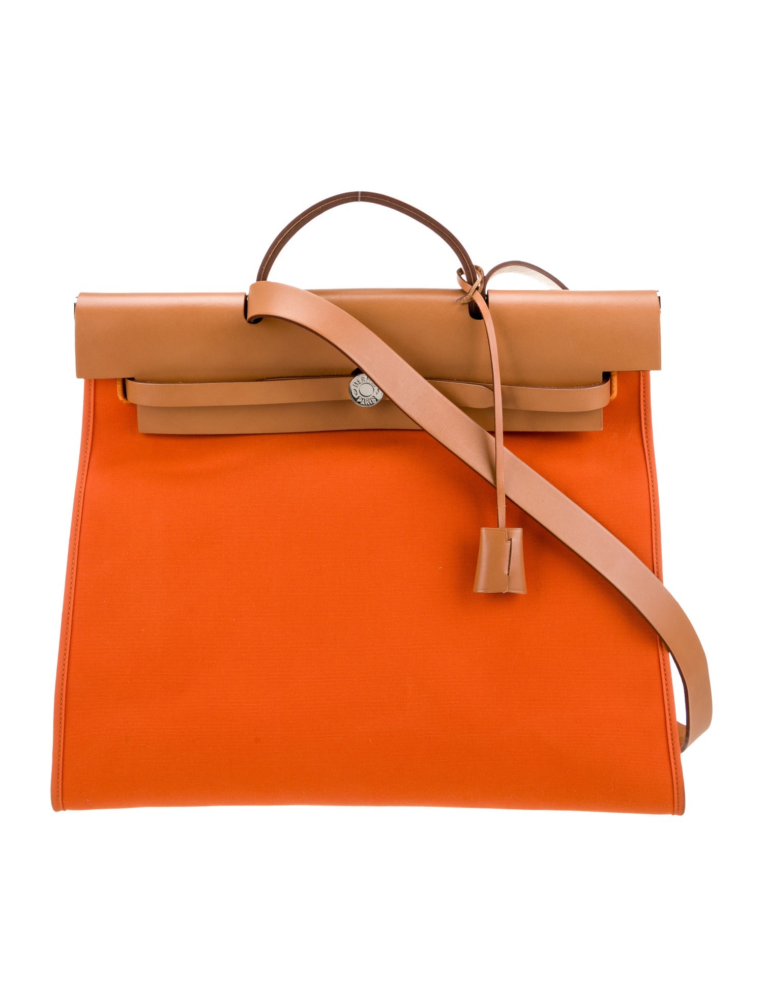 Hermès Toile Herbag Zip 39