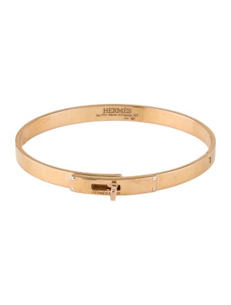 Hermès 18K Diamond Kelly Bracelet, Small Model