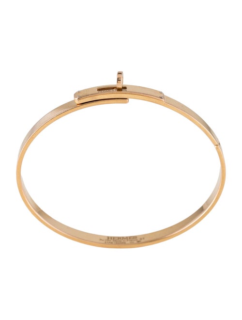 Hermès 18K Diamond Kelly Bracelet, Small Model