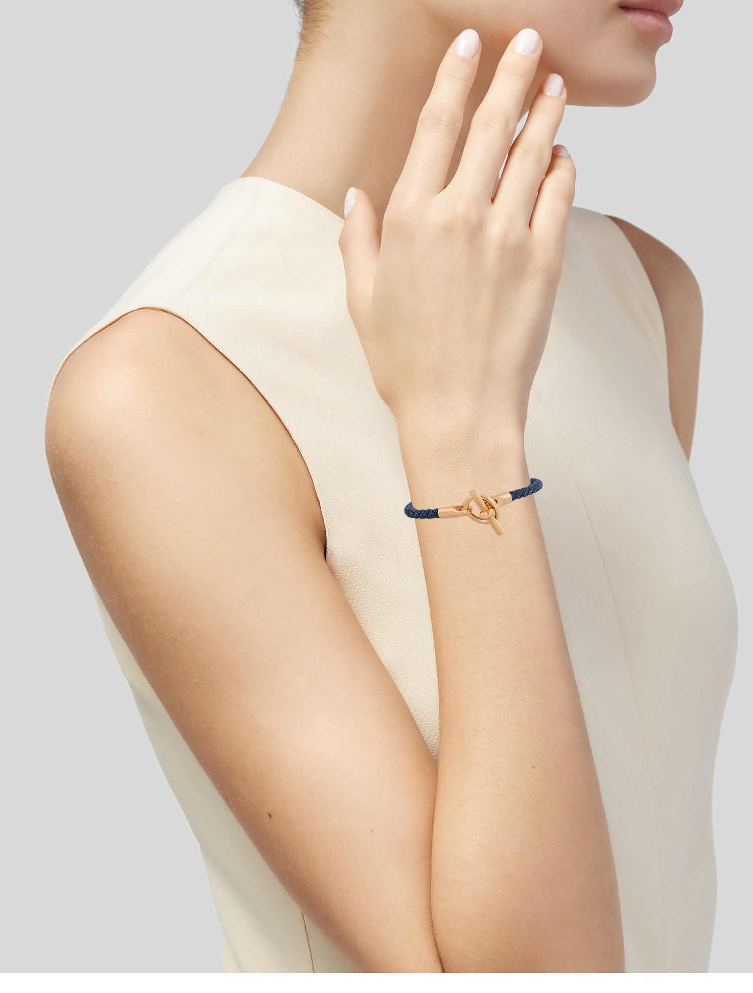 Hermès Glenan H Jean Wrap Bracelet