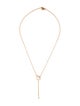 Hermès 18K Diamond Finesse Lariat Necklace