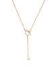 Hermès 18K Diamond Finesse Lariat Necklace