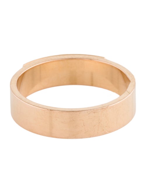 Hermès 18K Diamond Kelly Ring, Small Model