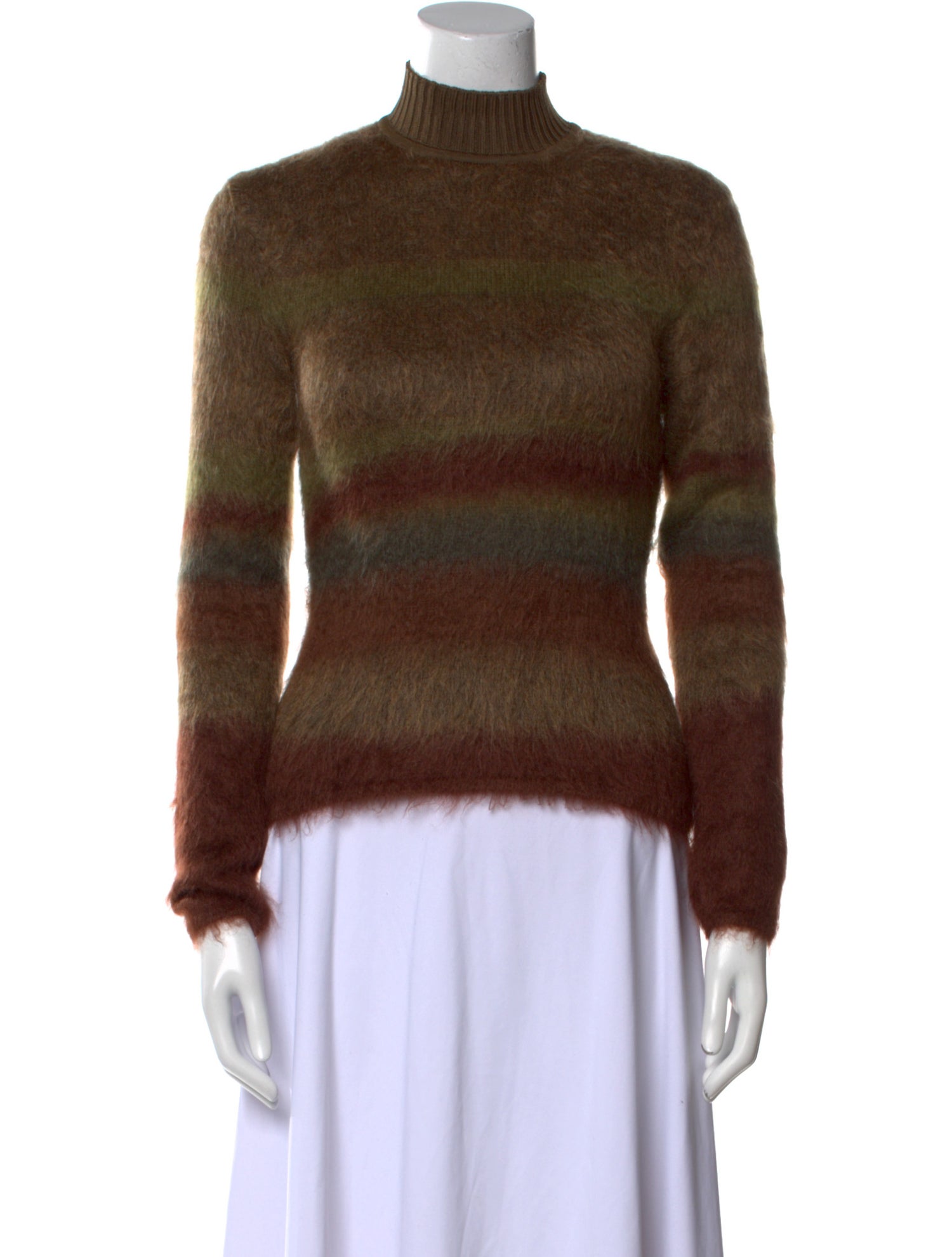 Hermès Virgin Wool Striped Sweater